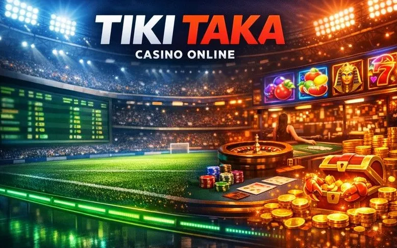 Tiki Taka Casino sports betting hero banner