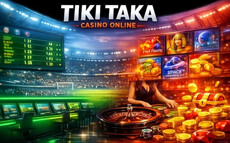 TikiTaka Casino games lobby banner
