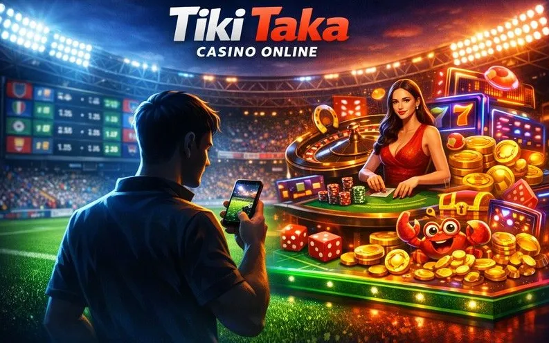 TikiTaka Casino withdrawal page