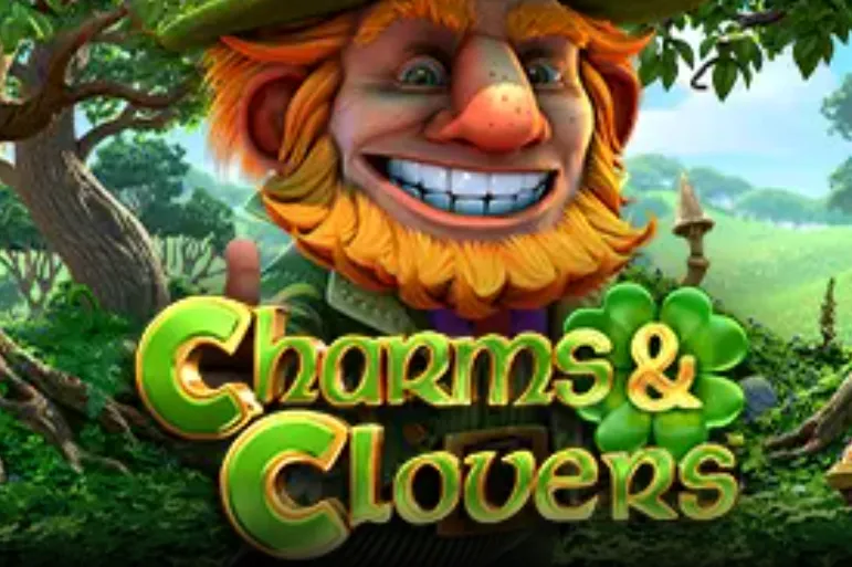 Charms and Clovers slot with leprechaun Irish theme